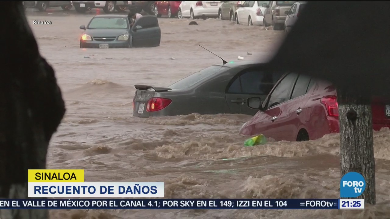 Recuento Daños Tormenta 19-E Sinaloa Afectaciones Inundaciones