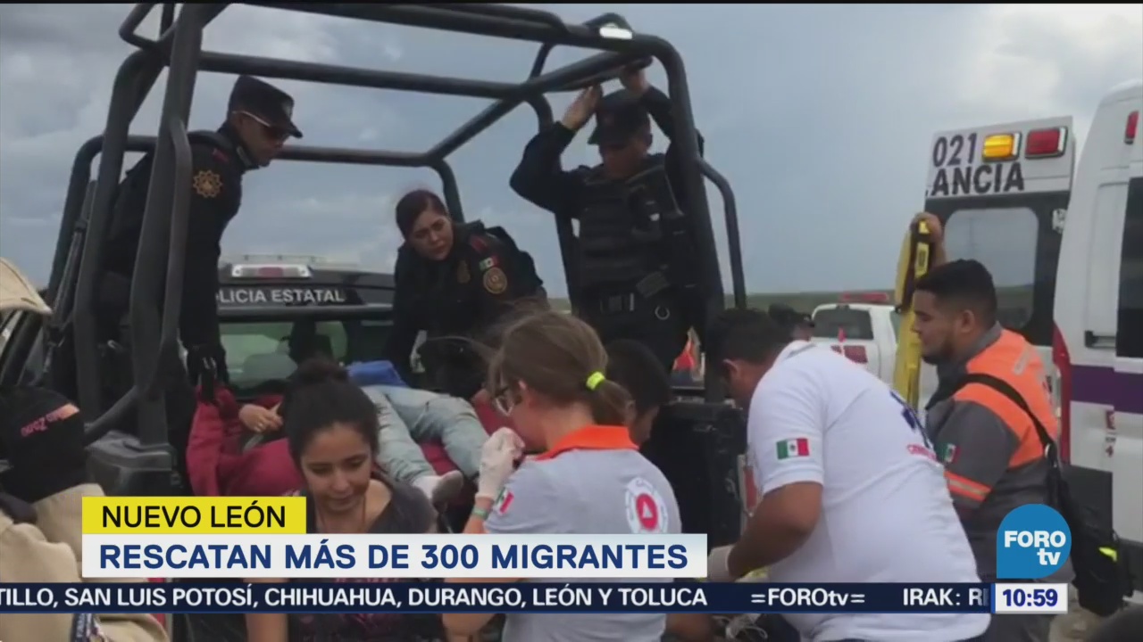 Rescatan Más 300 Migrantes Nuevo León