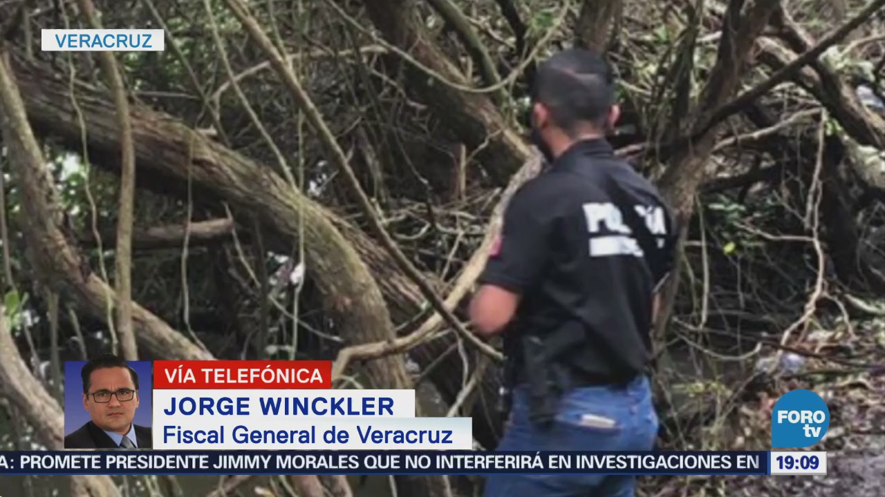 Restos hallados en Veracruz llevan por lo menos dos años