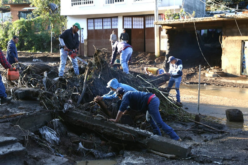 muertos, desbordamiento rio cutio michoacan victimas