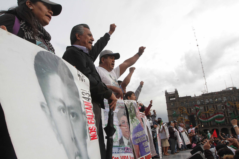 marchan en nueve estados estudiantes ayotzinapa