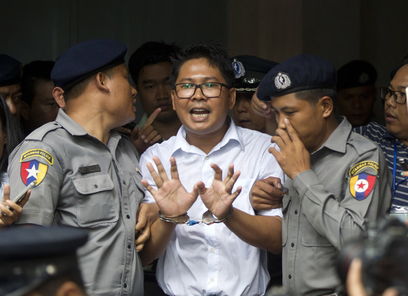 Condena de periodistas se basa en acusaciones falsas: Reuters
