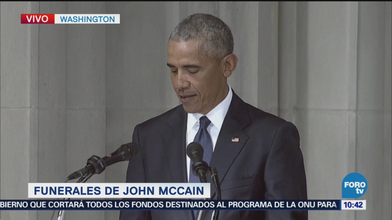 Obama Recuerda John Mccain Como Estadista
