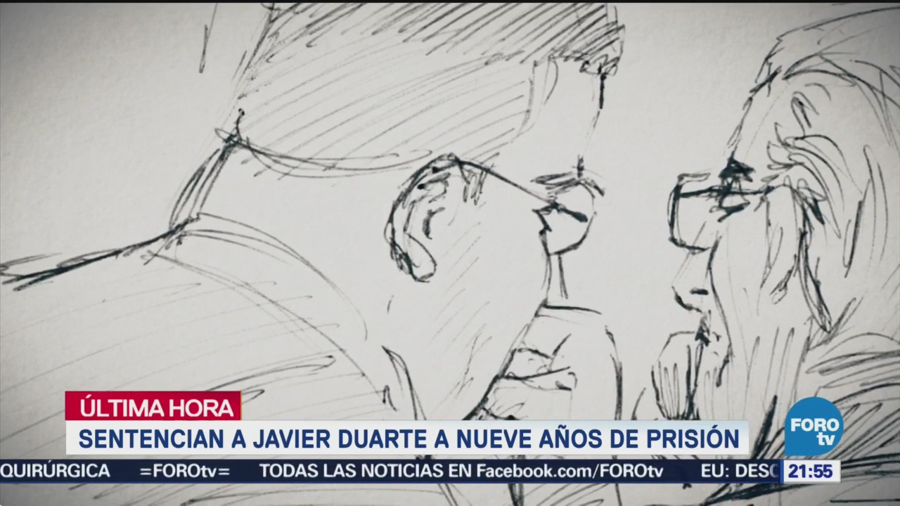 Sentencian Javier Duarte Luego Declararse Culpable