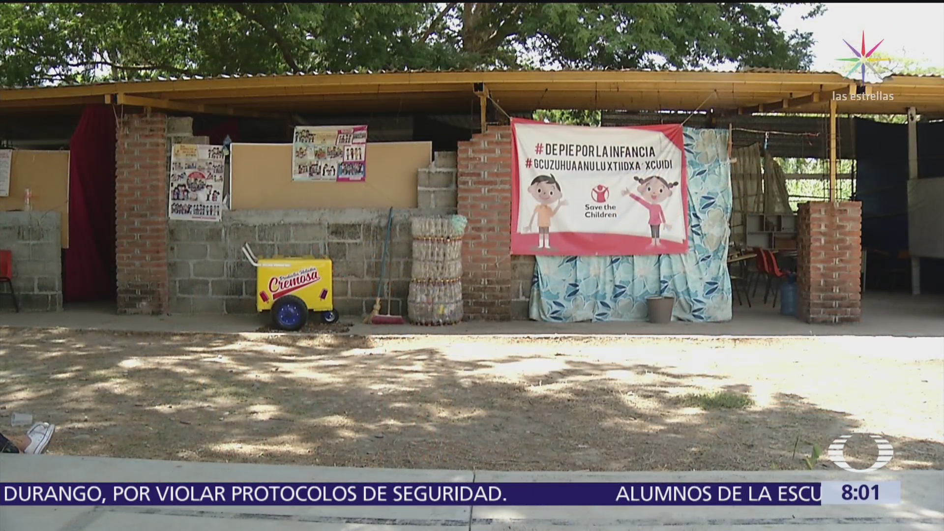 Save The Children avanza en reconstrucción de escuelas en Oaxaca