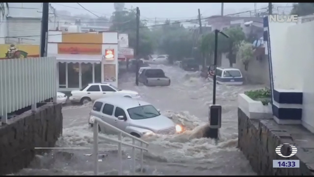 Severas inundaciones en Sinaloa y Sonora