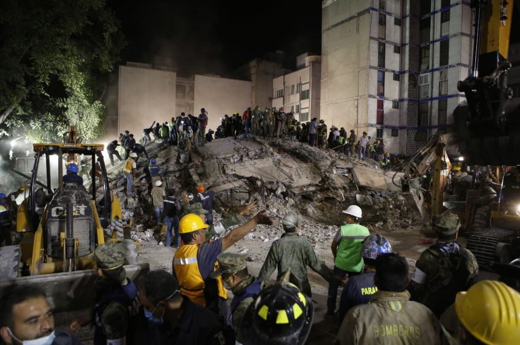 Así sorprendió la tierra a México con otro sismo