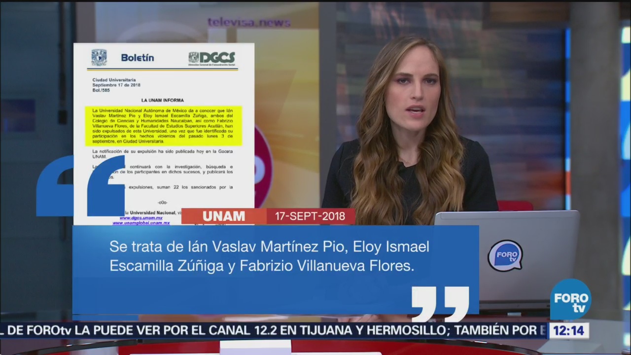 Suman 22 sanciones por ataque de porros en Rectoría UNAM