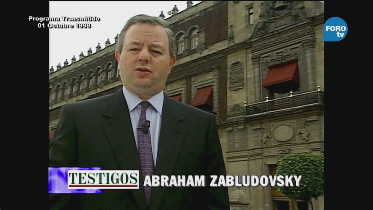 Testigos con Abraham Zabludovsky Moviemiento Estudiantil Matanza Tlatelolco