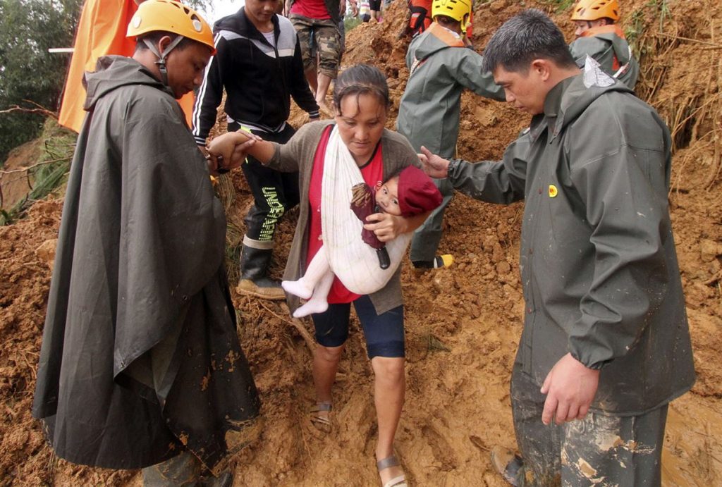 Más de medio centenar de muertos por el tifón Mangkhut en Filipinas
