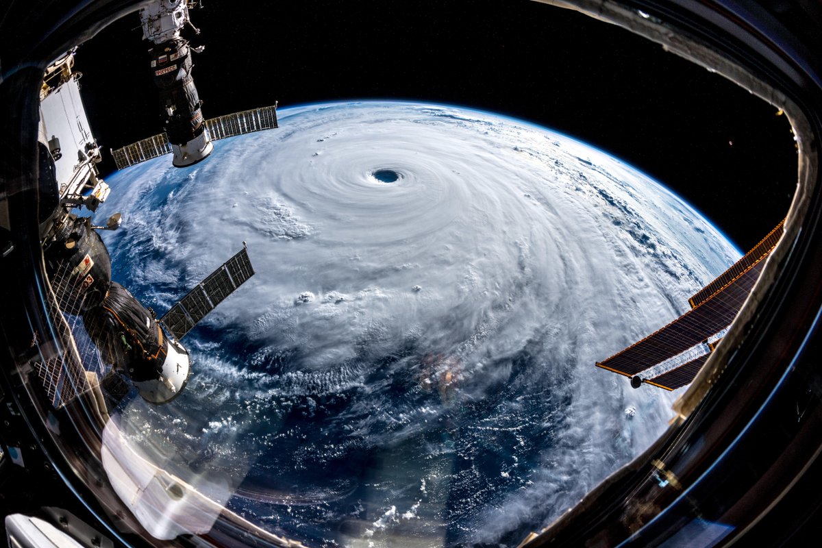 Así se ve desde el espacio el ojo del supertifón ‘Trami’ que amenaza Japón
