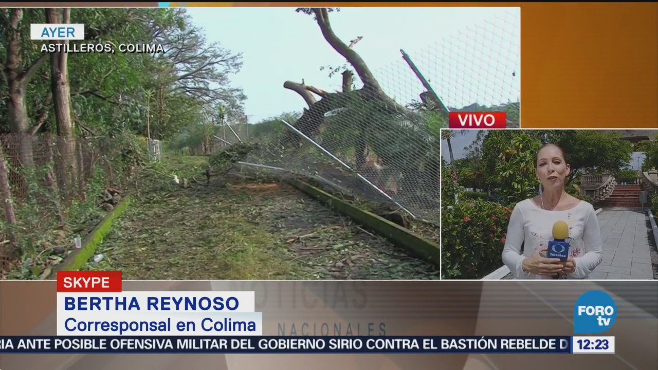 Tormenta causa daños en el 90% de los cultivos en Astilleros, Colima
