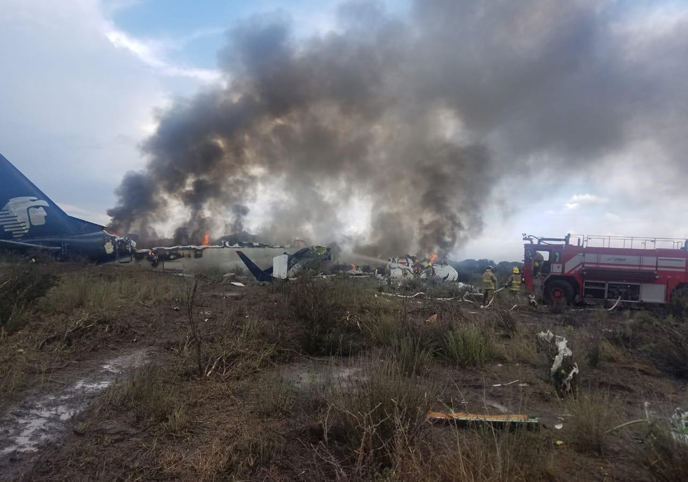 Aeroméxico despide a pilotos del accidente en Durango