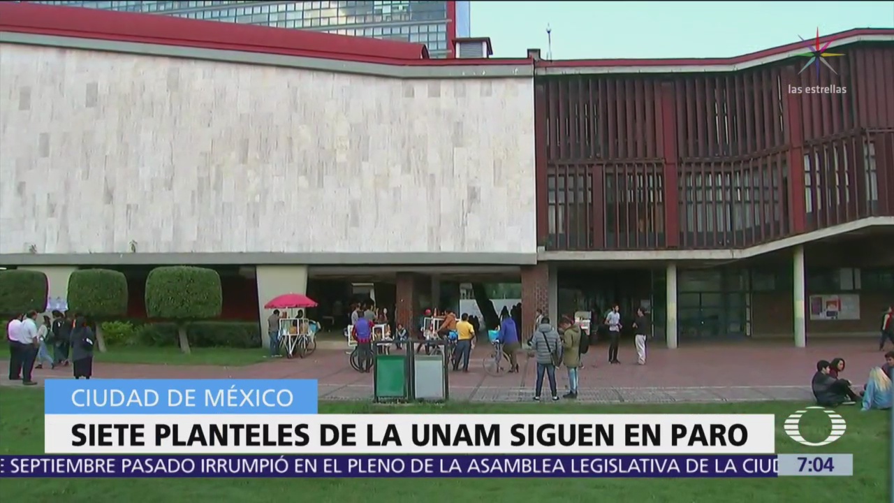 UNAM: 7 planteles siguen en paro por ataque de porros