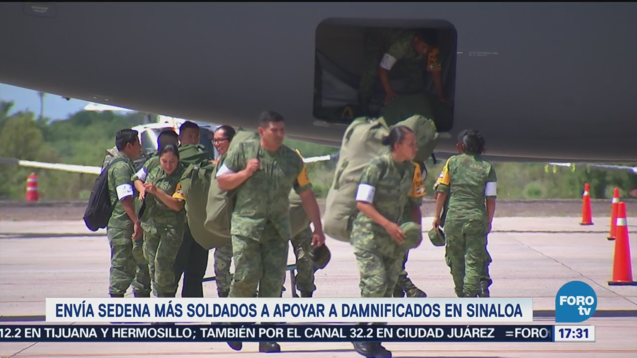 Soldados Marinos Refuerzan Asistencia Población Afectada Sinaloa