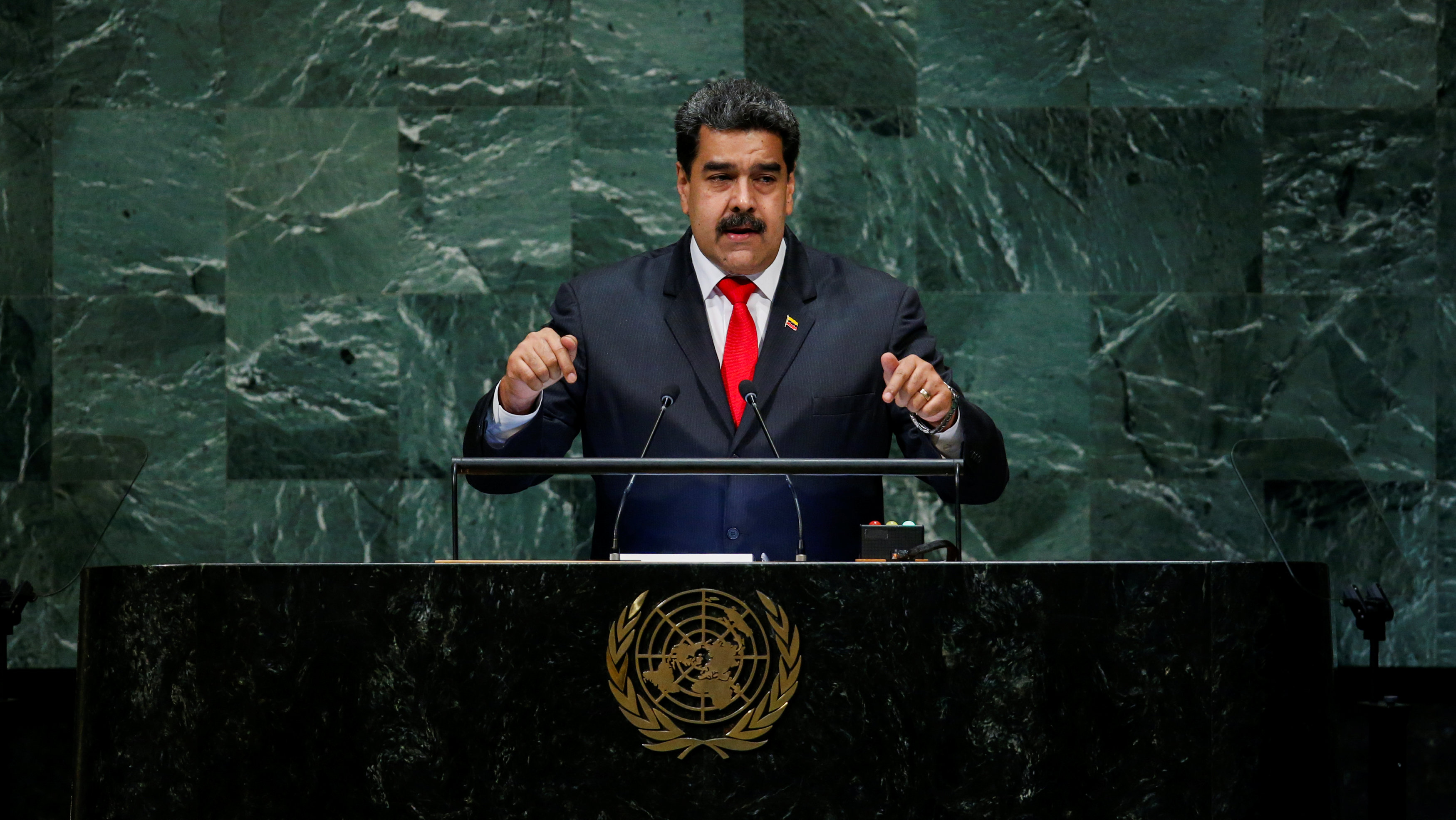 Maduro asegura en la ONU estar dispuesto a reunirse y 'dialogar' con Trump