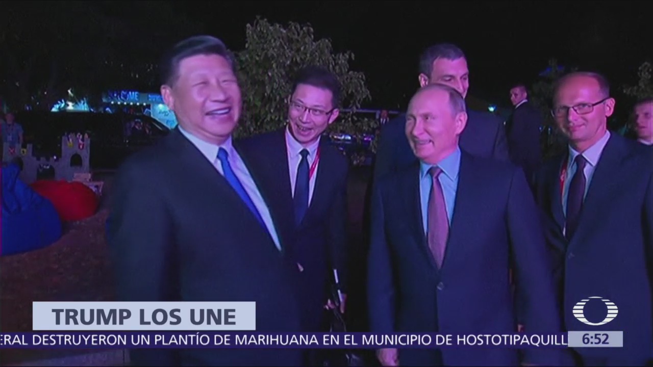 Vladimir Putin y Xi Jinping se reúnen y cocinan juntos