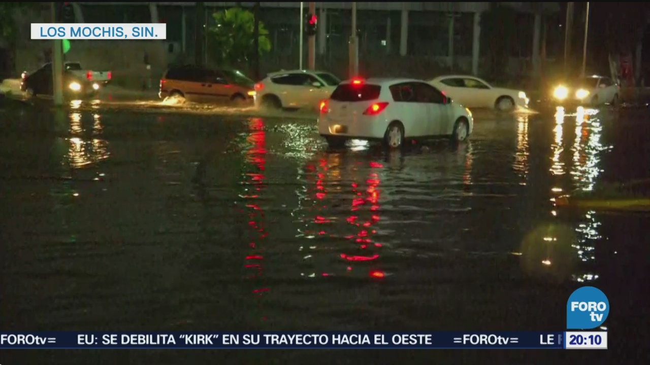 Vuelven Lluvias Sinaloa Inundaciones Clima Huracan RosA