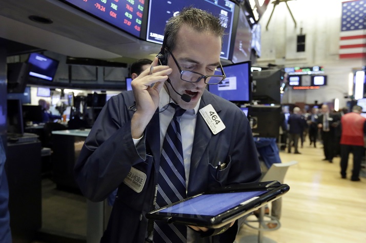 Wall Street cierra con ganancias y el Dow Jones sube 0.44 por ciento