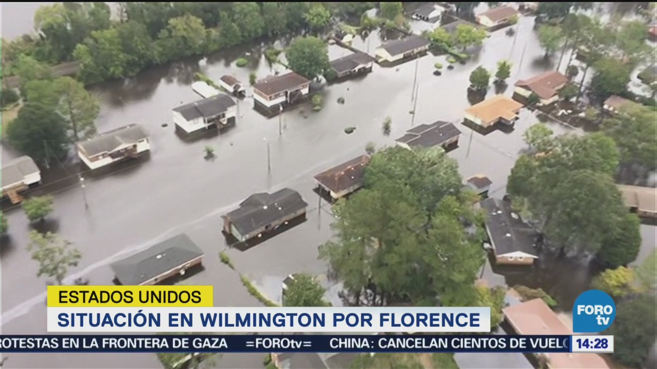 Wilmington Sigue Emergencia Por Inundación Florence