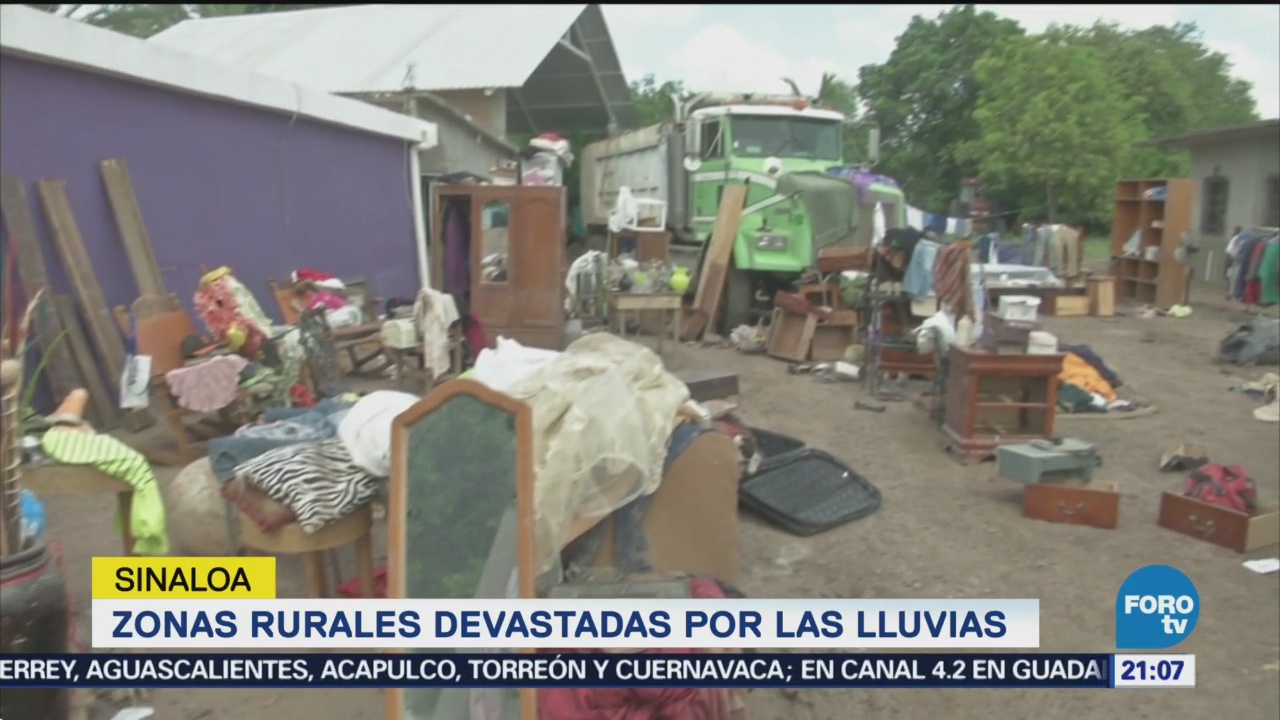 Zonas Rurales Sinaloa Continúan Estado Desastre