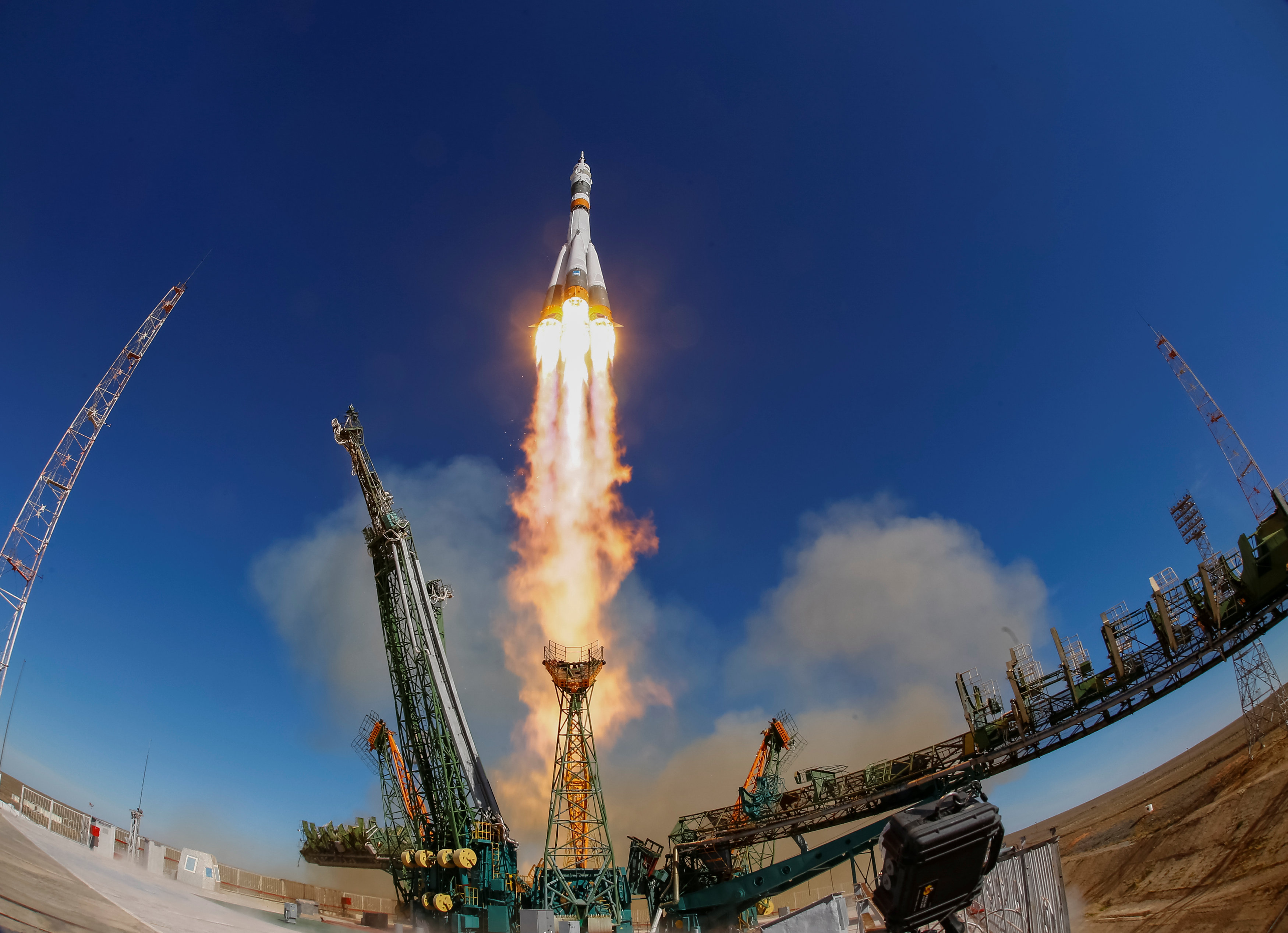 Falla en nave Soyuz MS-10 se debió a colisión entre partes