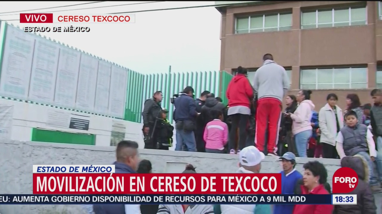 26 internos protestan en Penal de Texcoco