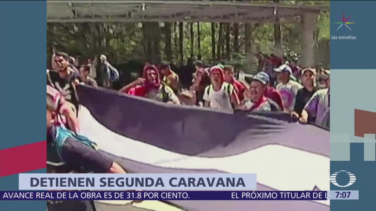 300 hondureños inician segunda caravana hacia Estados Unidos