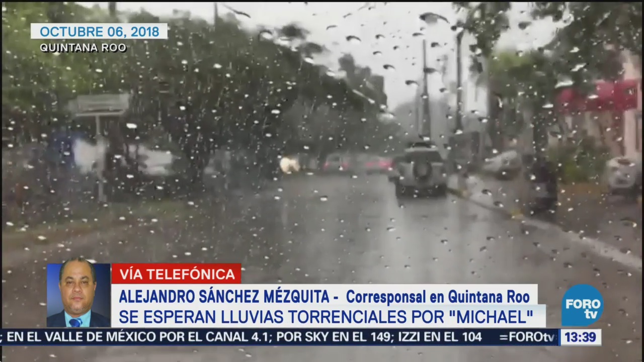 Activan albergues en Quintana Roo ante avance de huracán ‘Michael’