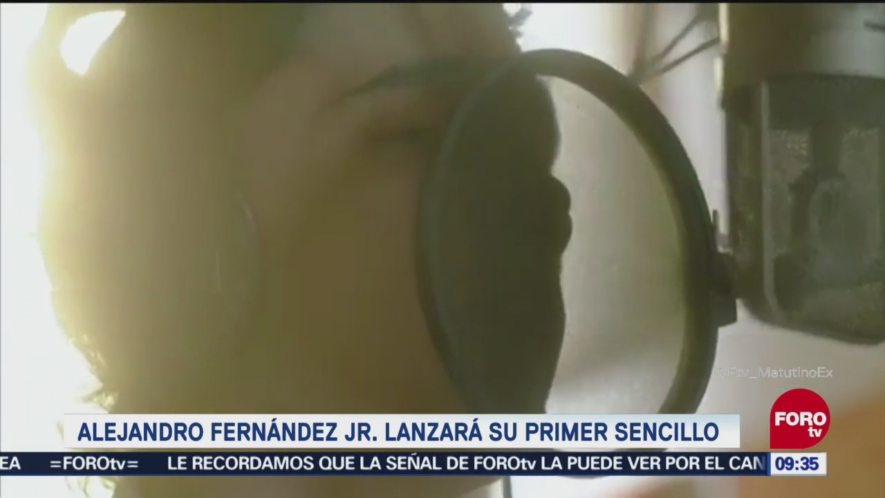 Alejandro Fernández Jr. lanzará su primer sencillo