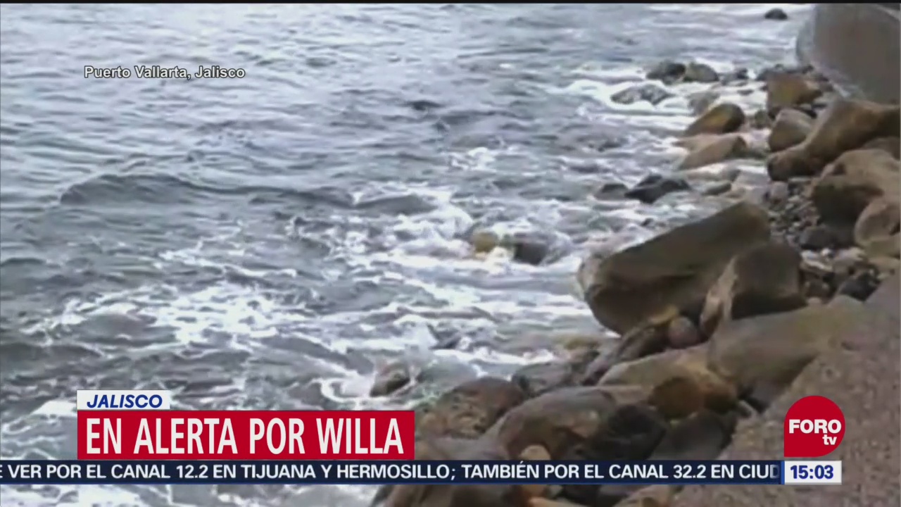 Alerta en Jalisco por huracán ‘Willa’
