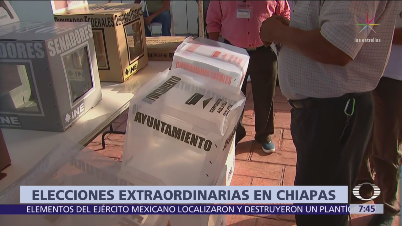 Anulan elecciones en 10 de los 122 municipios de Chiapas