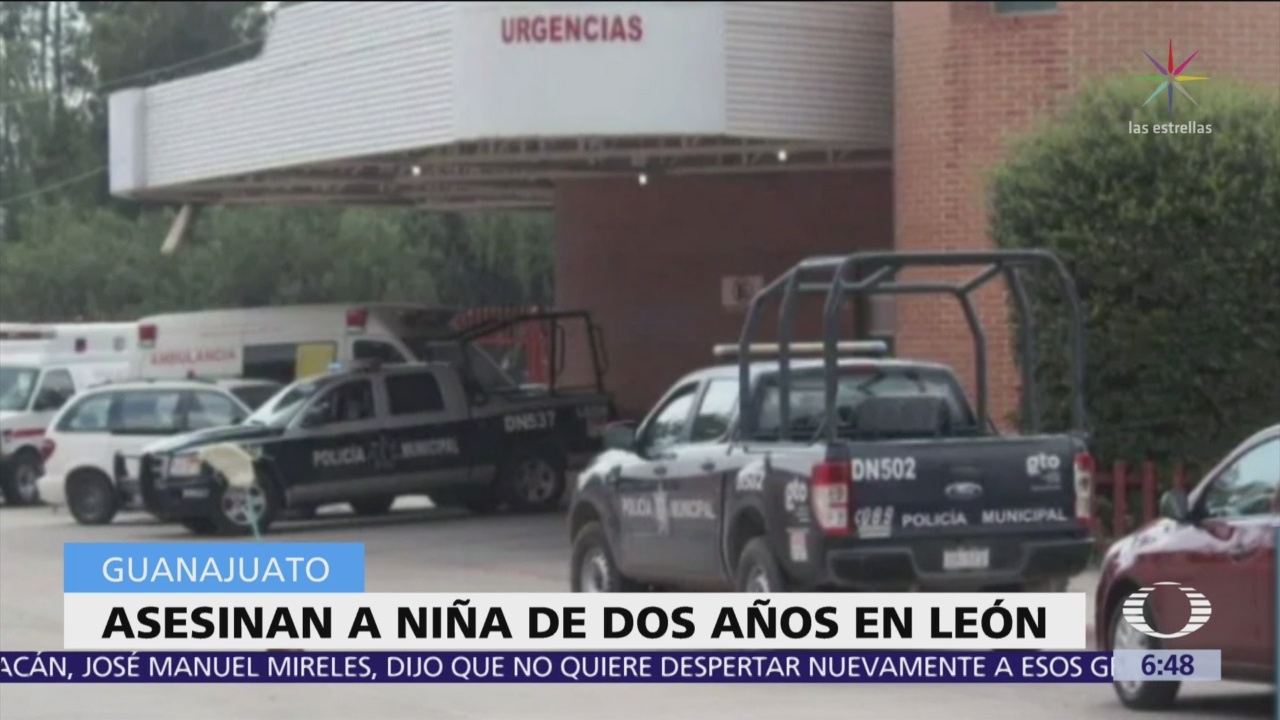 Asesinan a niña de dos años en León, Guanajuato