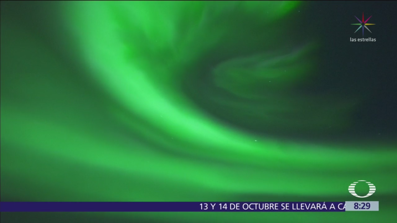 Aurora boreal en Finlandia arrebata el aliento