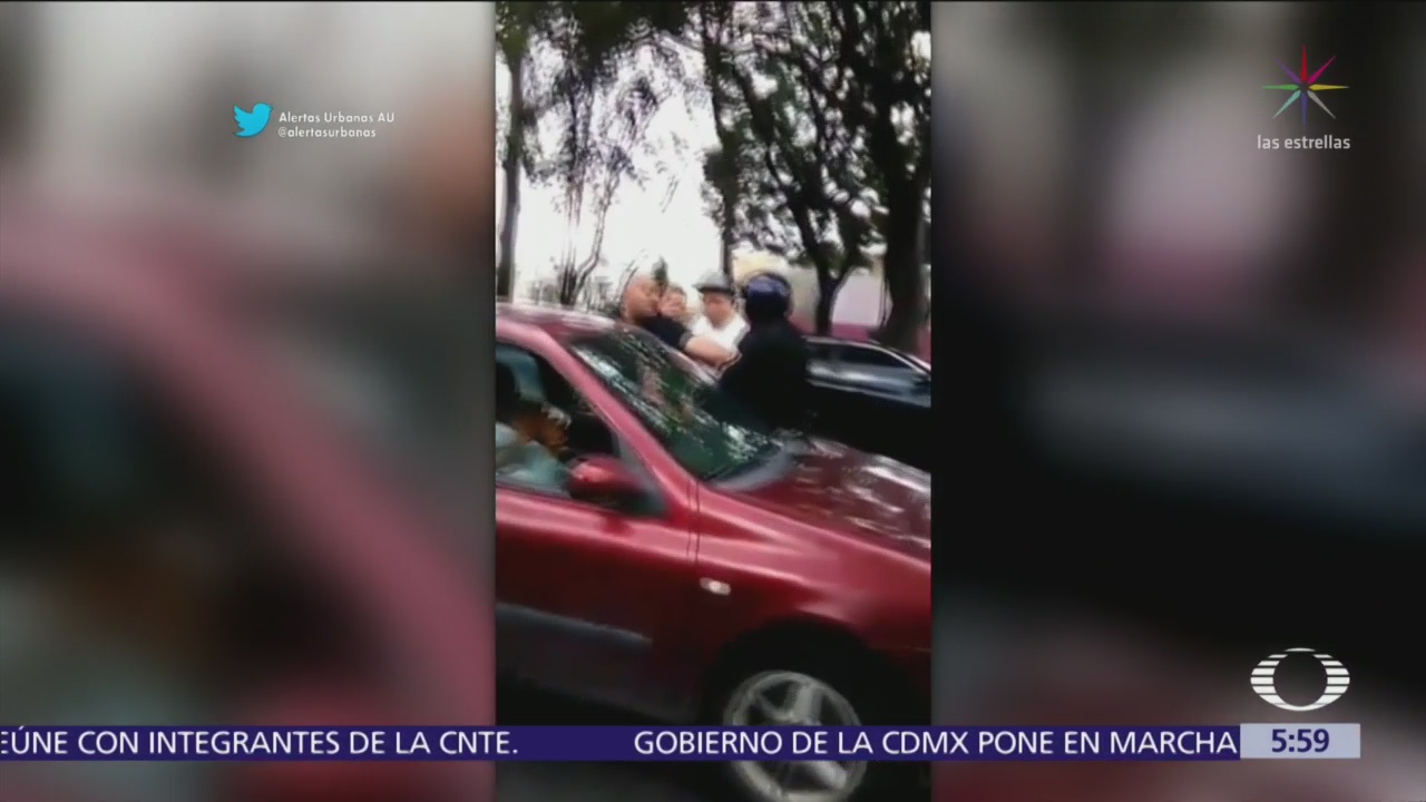 Automovilista atropella a policía de la CDMX en Azcapotzalco