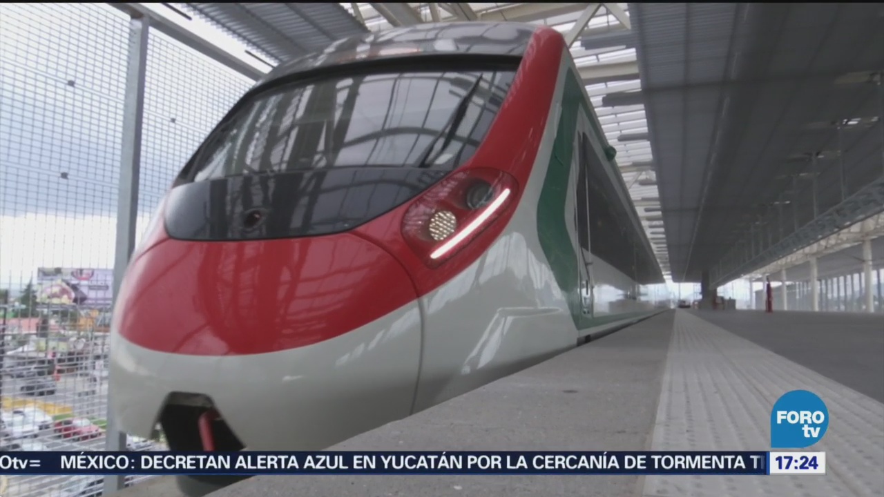 Avance Del 90 % Dos Tramos Tren Interurbano Zinacantepec, Estado De México Santa Fe En La Ciudad De México