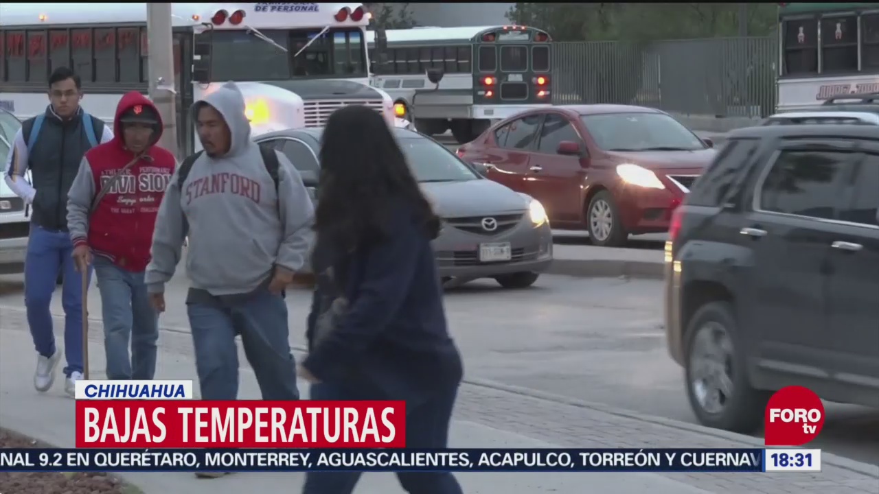 Bajan las temperaturas en Chihuahua, por frente frío