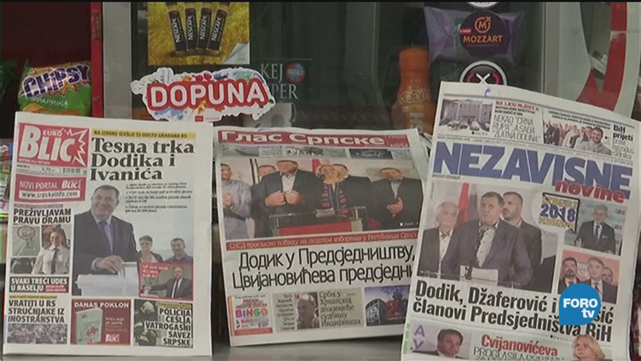 Bosnia Herzegovina Renueva Presidencia Urnas Elecciones