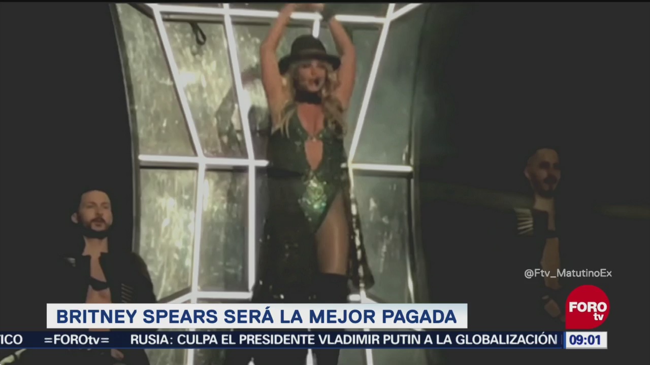 Britney Spears será cantante mejor pagada de Las Vegas