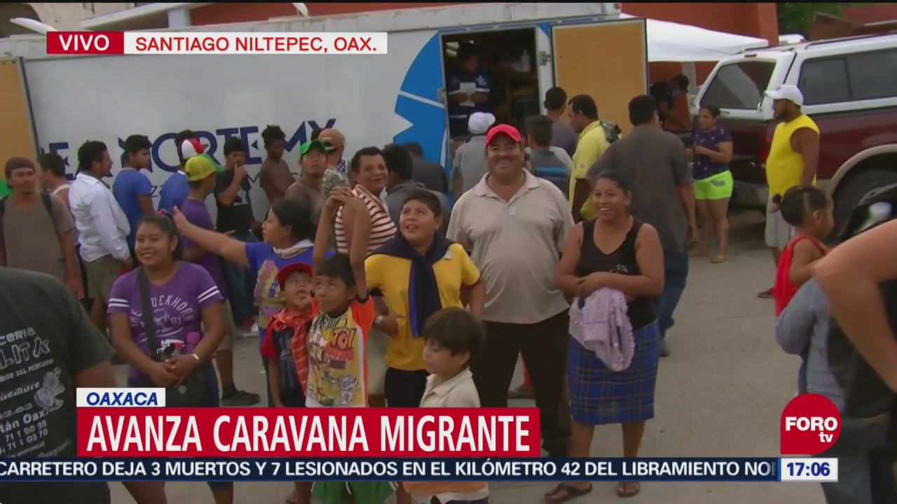 Caravana migrante decidirá el camino que tomará para avanzar