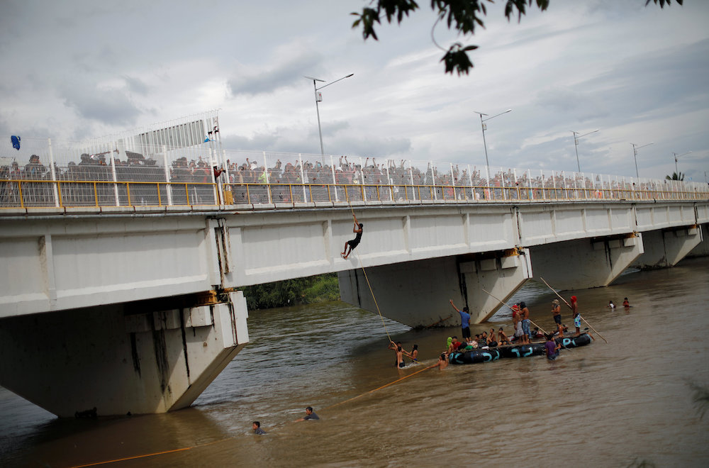 Caravana migrante frontera sur México