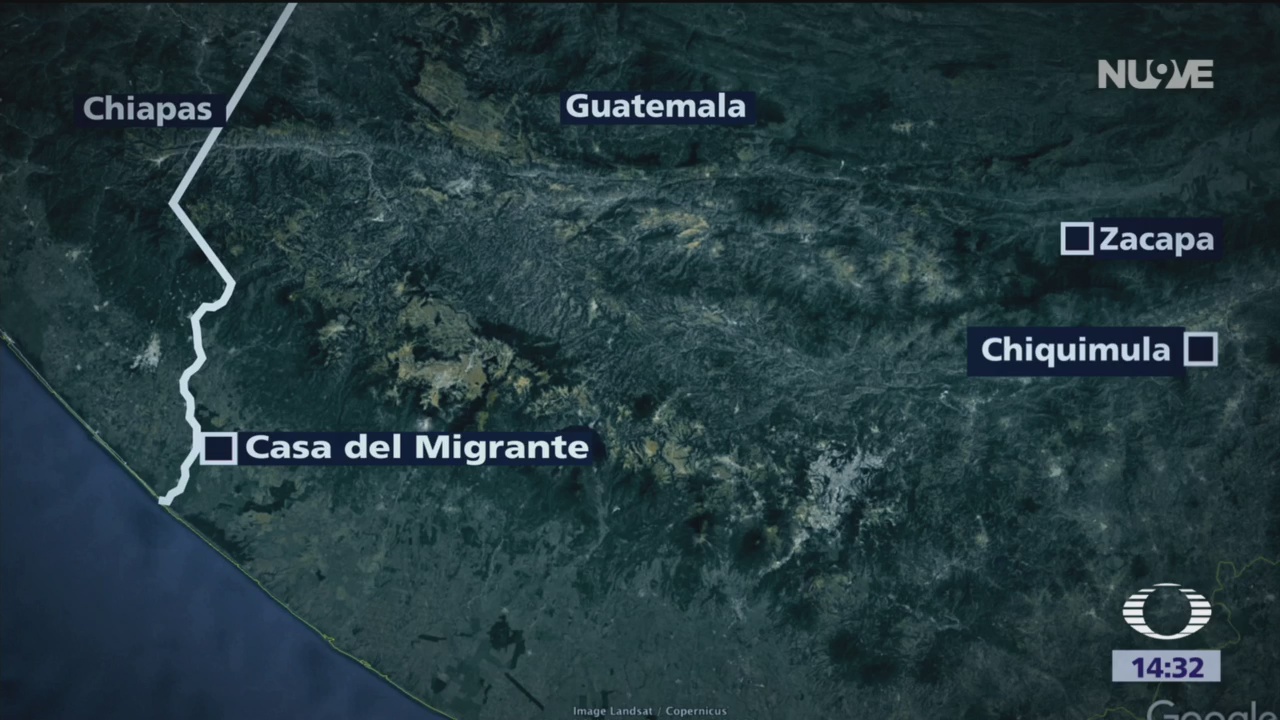Caravana migrante sigue su camino a México