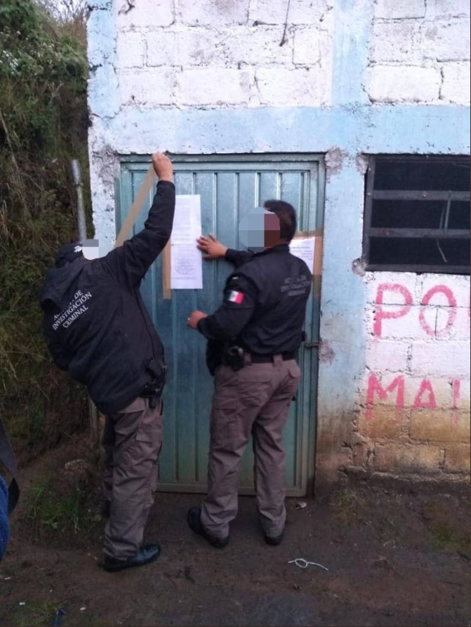 Cateo en Almoloya de Juárez permite localizar explosivos