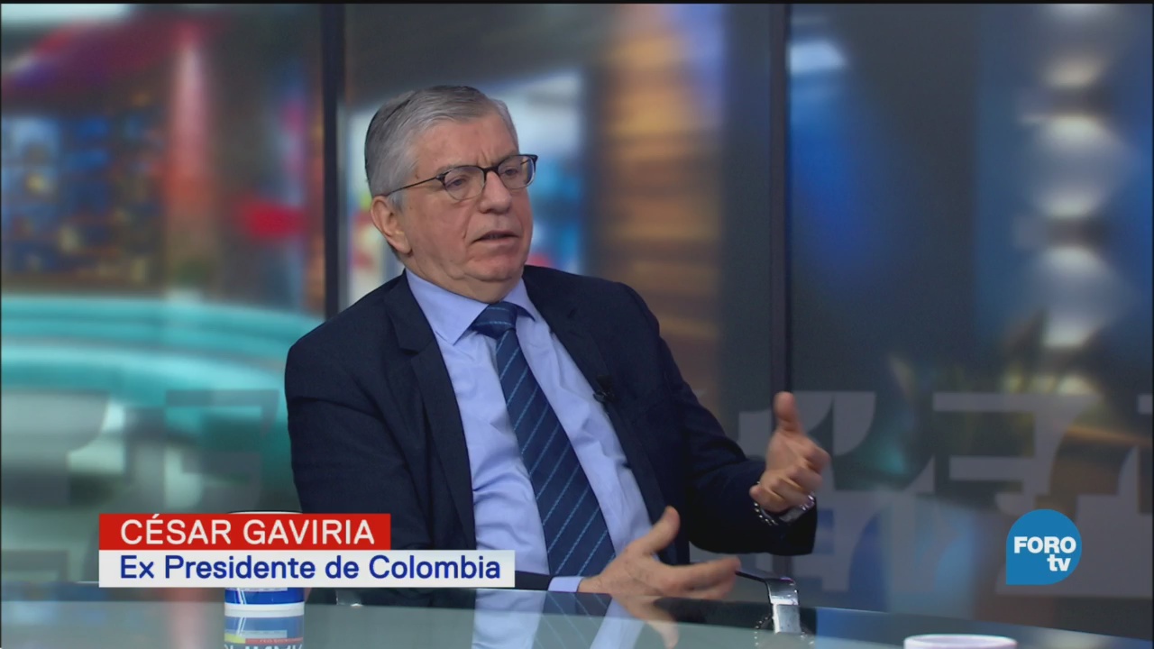César Gaviria Expresidente Colombia Política Regulación Drogas