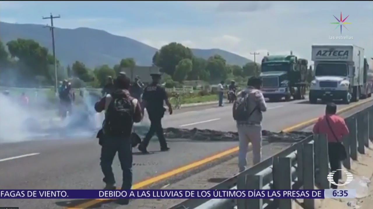 Cierran autopista Puebla-Orizaba por operativo huachicoleros