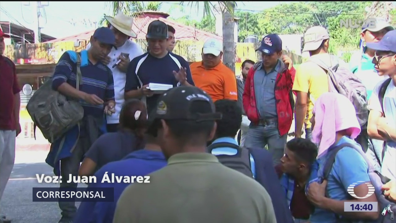Continúa ingreso de migrantes salvadoreños a México