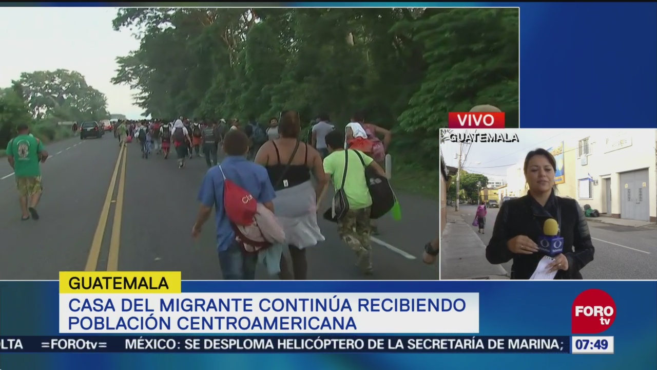 Continúa la llegada de migrantes centroamericanos a Guatemala