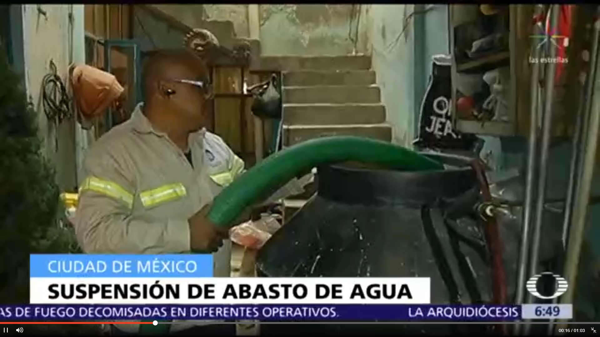 Corte Agua Suministro CDMX Fechas Alcaldías