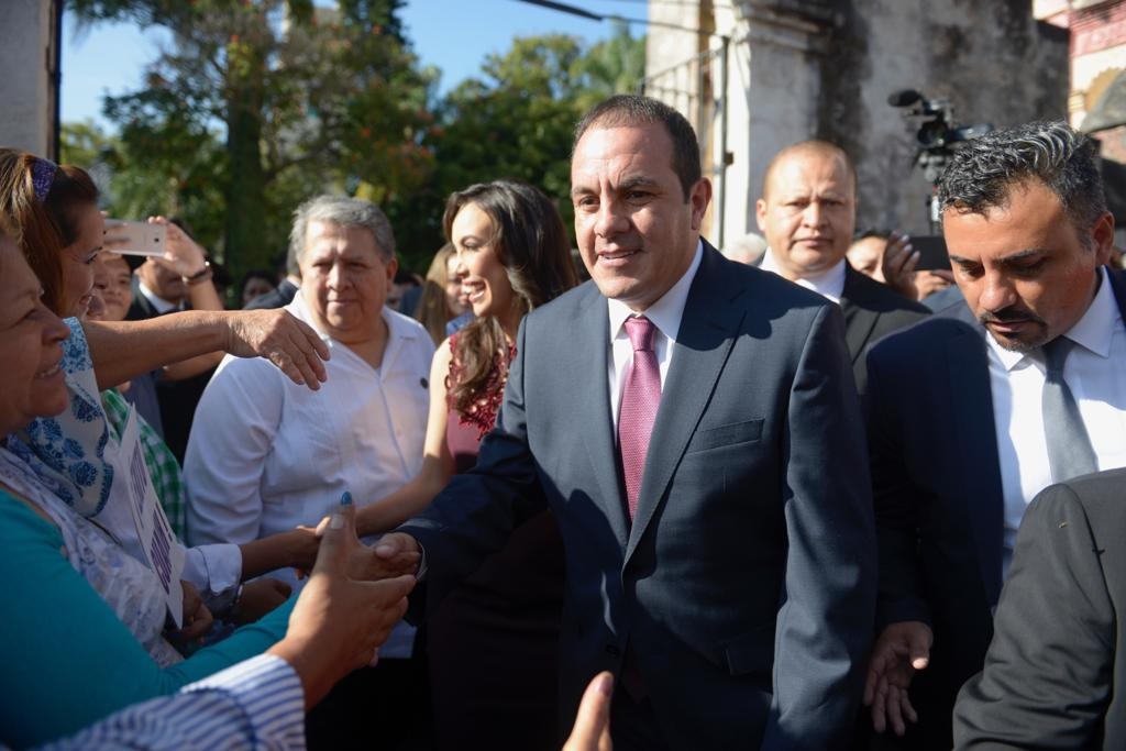 Cuauhtémoc Blanco, gobernador de Morelos; rinde protesta 