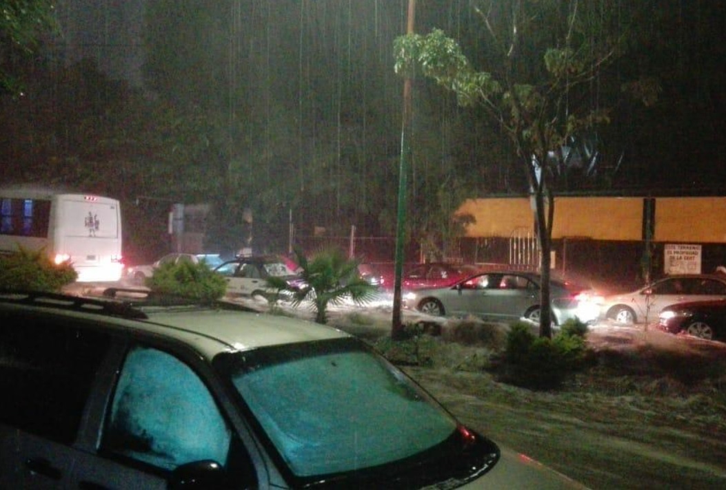 Reportan afectaciones por lluvias en Cuernavaca, Morelos